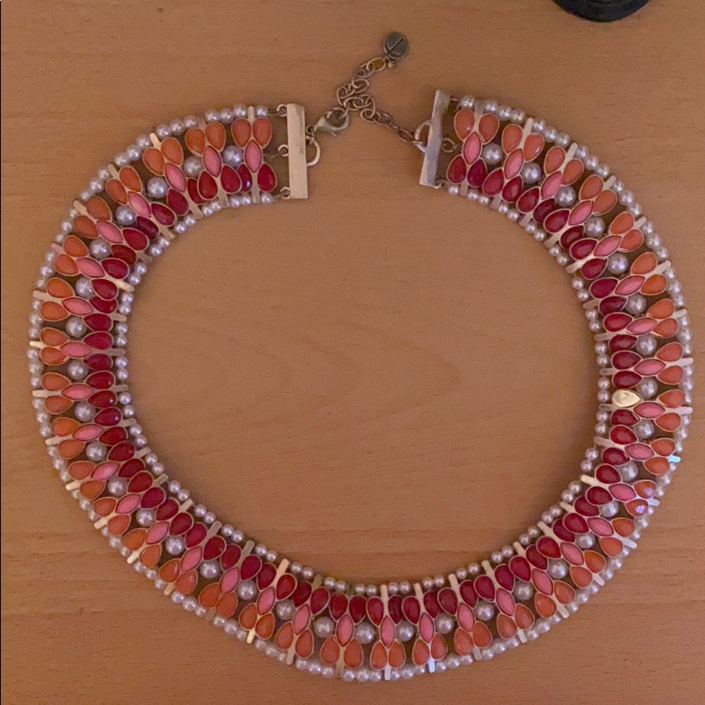 Talbots Multicolor Collar Statement Necklace - image 2